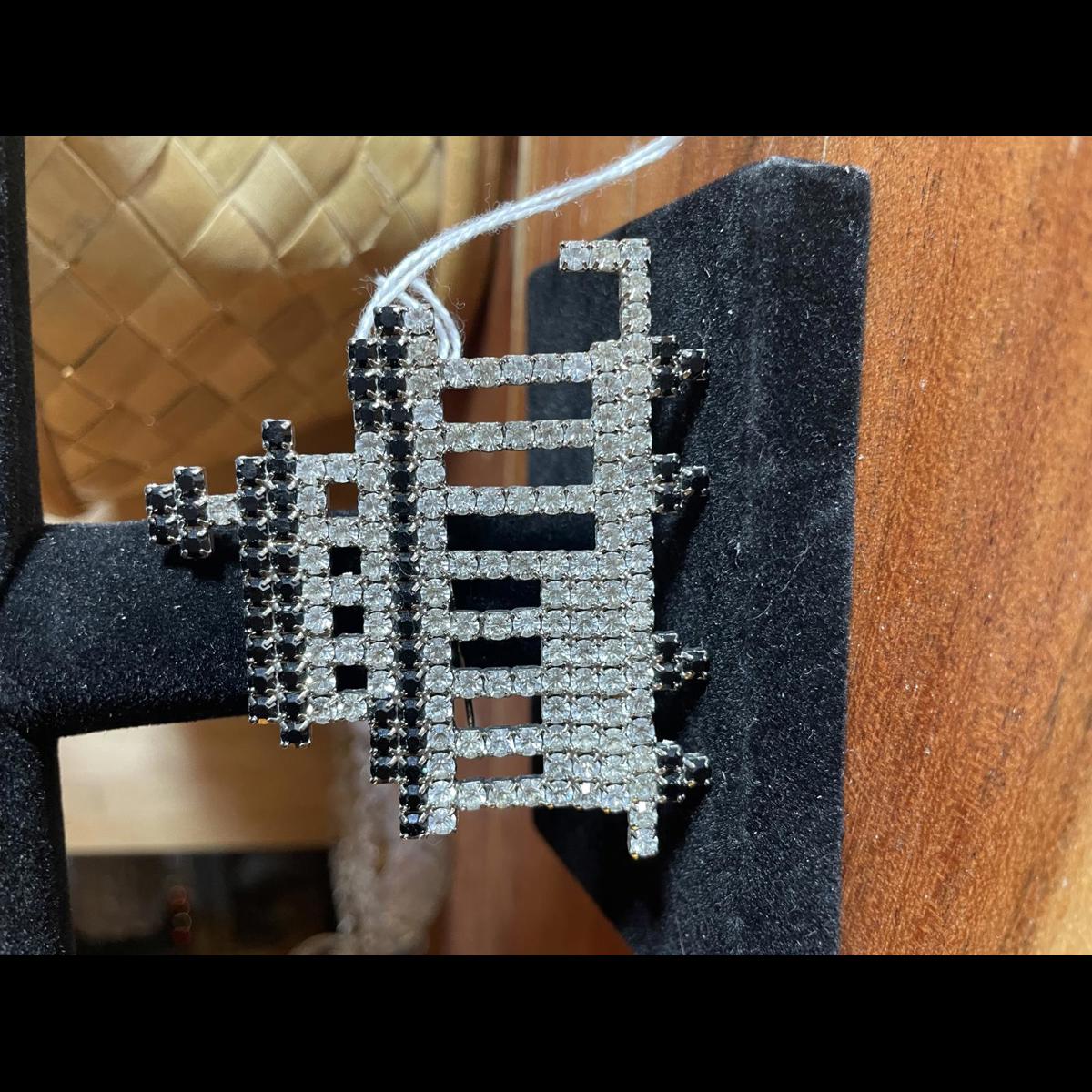 Vintage Dorothy Bauer Cable Car Brooch